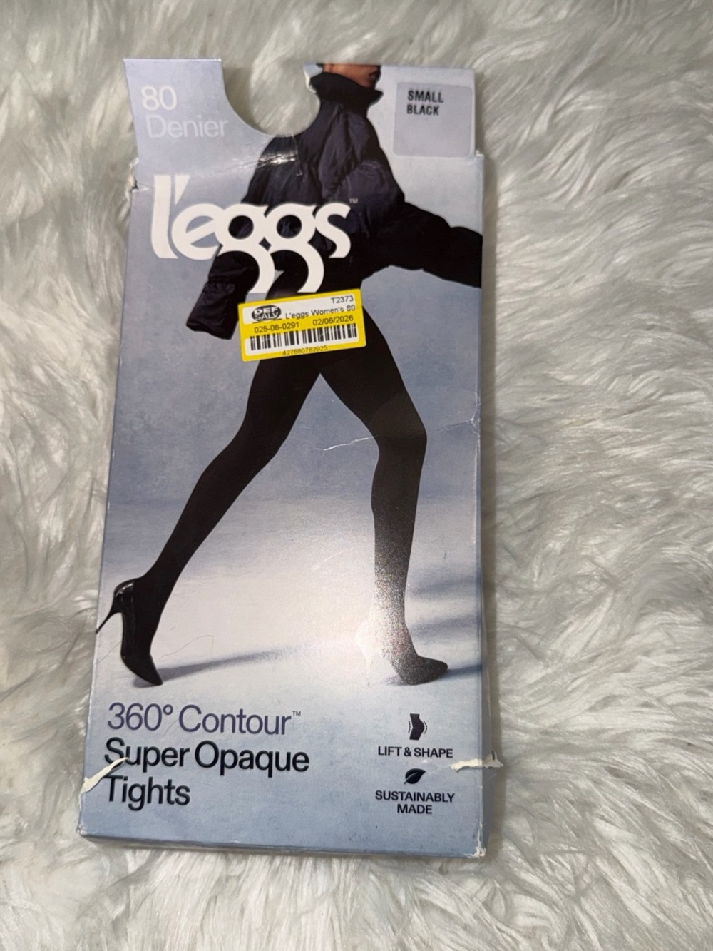 Leggs 360° Contour Super Opaque Tights - Black